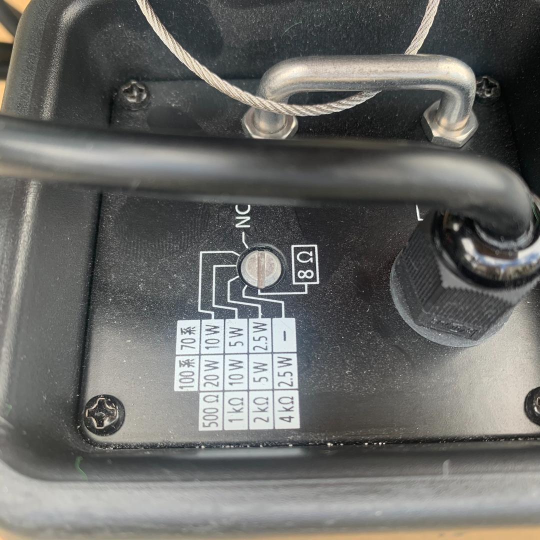 2個　パナソニック ラムサ　WS-BN010-K 　スピーカー 店舗　業務用