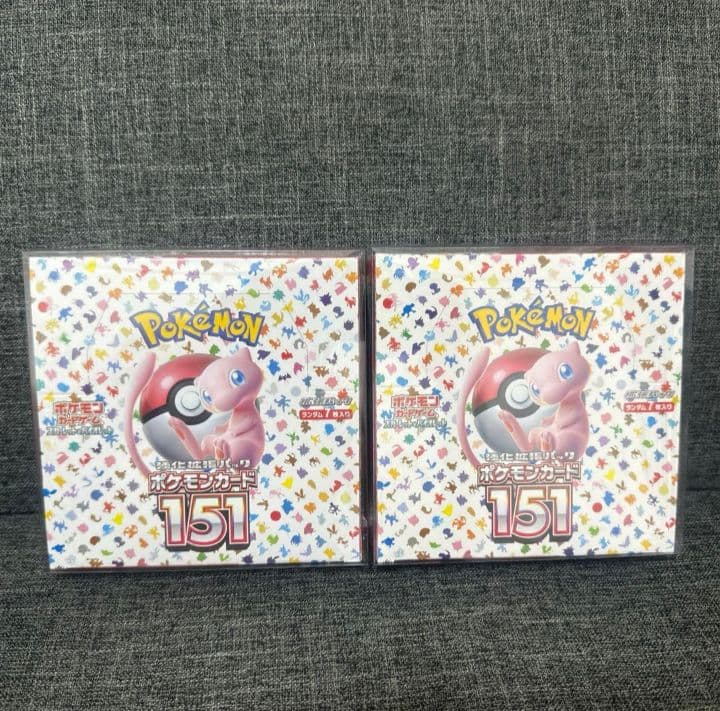 ポケモンカードゲーム　ポケモンカード151 シュリンク付き　2ボックス