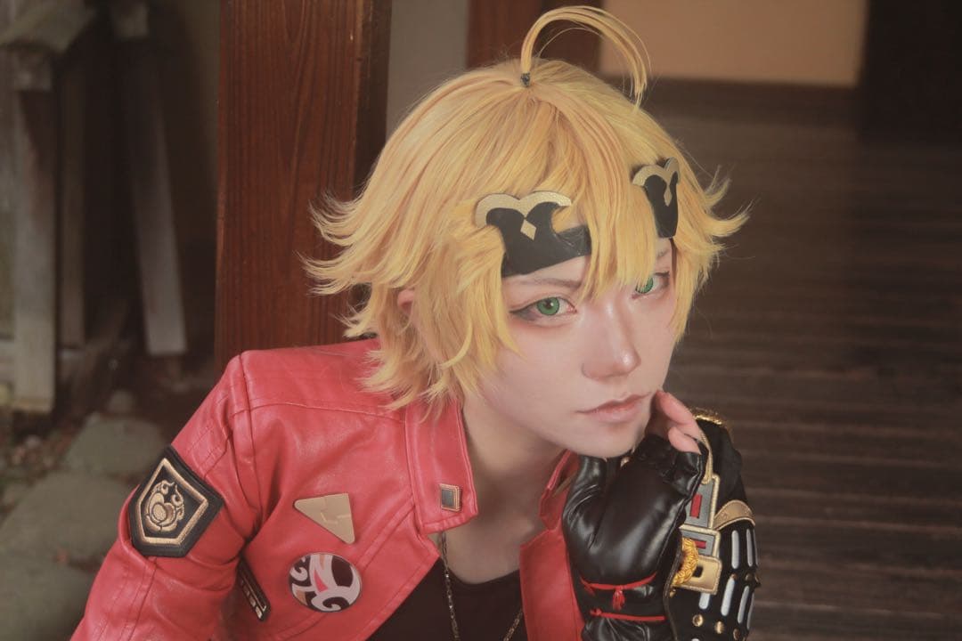 三分妄想　【販売終了商品】原神　トーマ　衣装　靴　ウィッグ