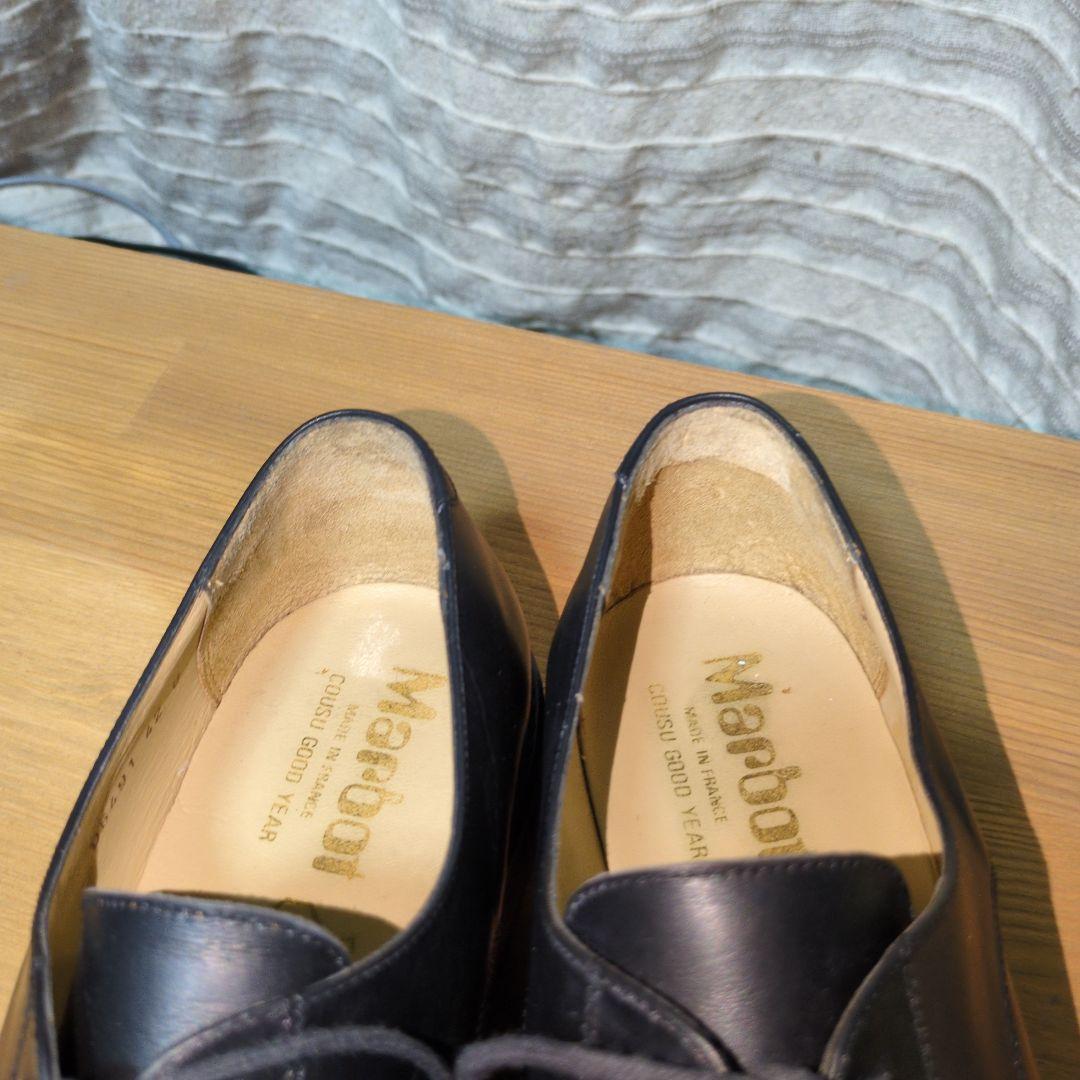 フランス軍　サービスシューズ　オフィサーシューズ　Marbot