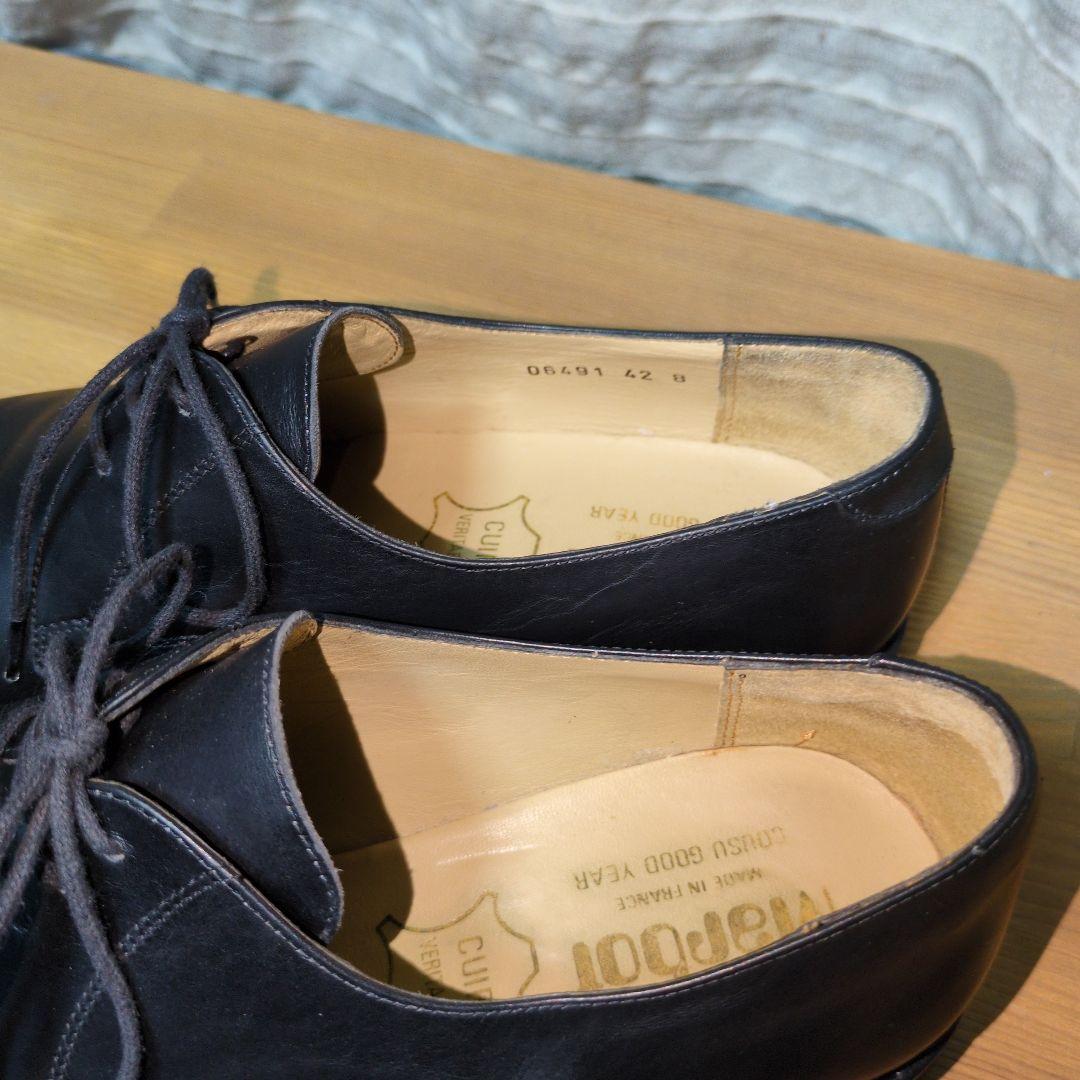 フランス軍　サービスシューズ　オフィサーシューズ　Marbot