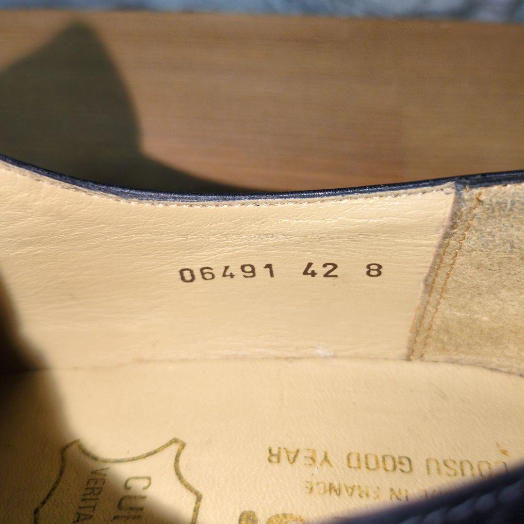 フランス軍　サービスシューズ　オフィサーシューズ　Marbot