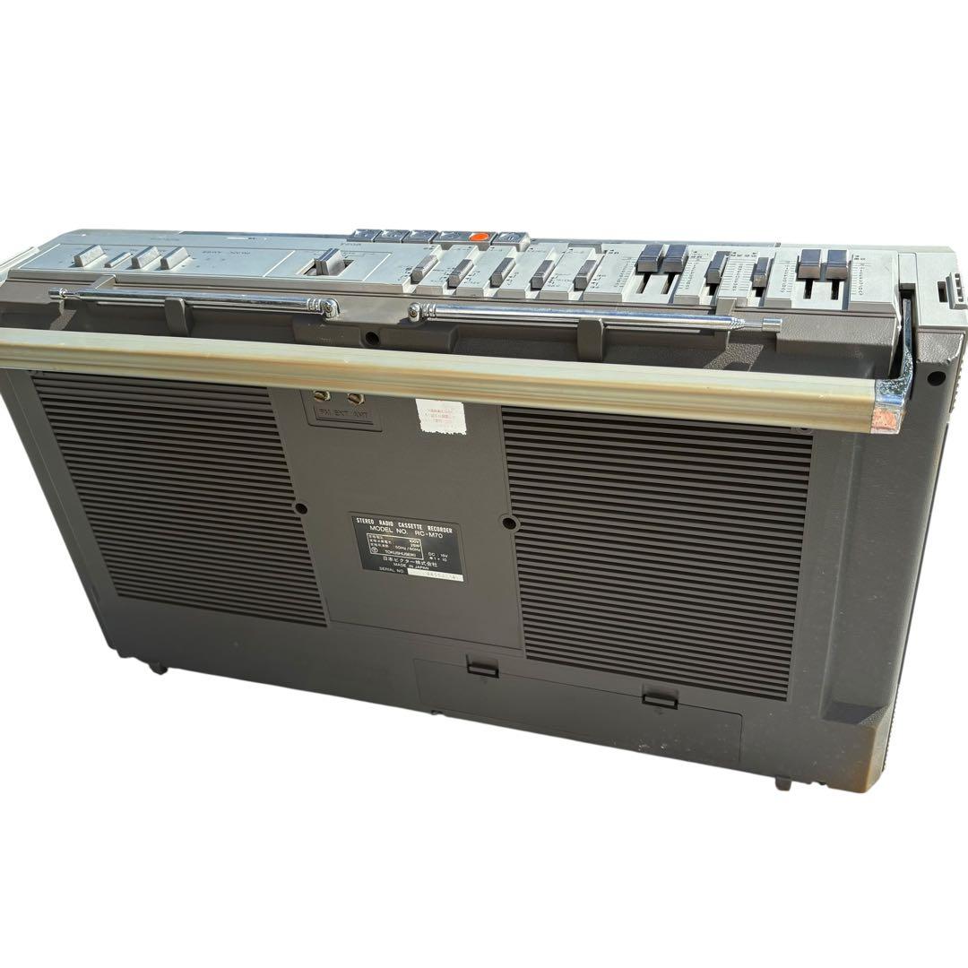 ビクター RC-M70 大型ラジカセ メタルテープ　FM/AM ステレオ