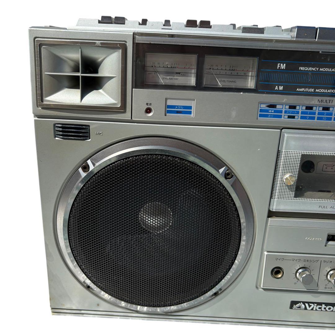 ビクター RC-M70 大型ラジカセ メタルテープ　FM/AM ステレオ