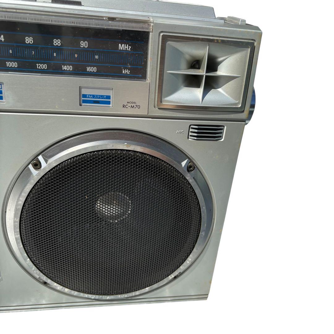 ビクター RC-M70 大型ラジカセ メタルテープ　FM/AM ステレオ