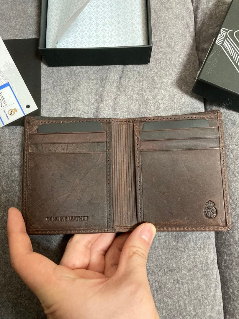 レアル・マドリード　レザーウォレット