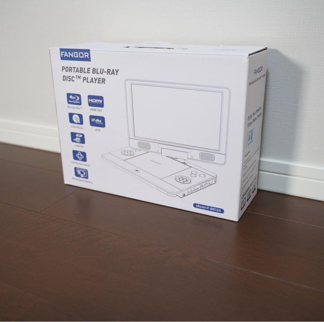 【美品】FANGOR F-BR143 ブルーレイプレーヤー 付属品完備