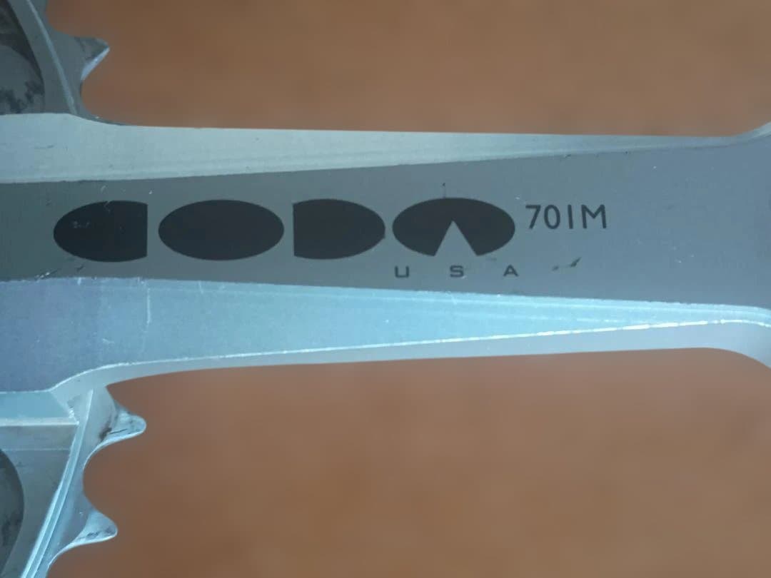 CODA 701M 170mm 44-32-22T Cannondaleクランク