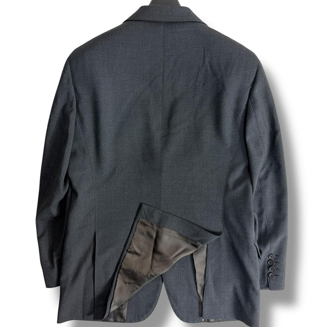 J7179 美品 アルマーニコレッツォーニ ソリッドスーツ グレー 48