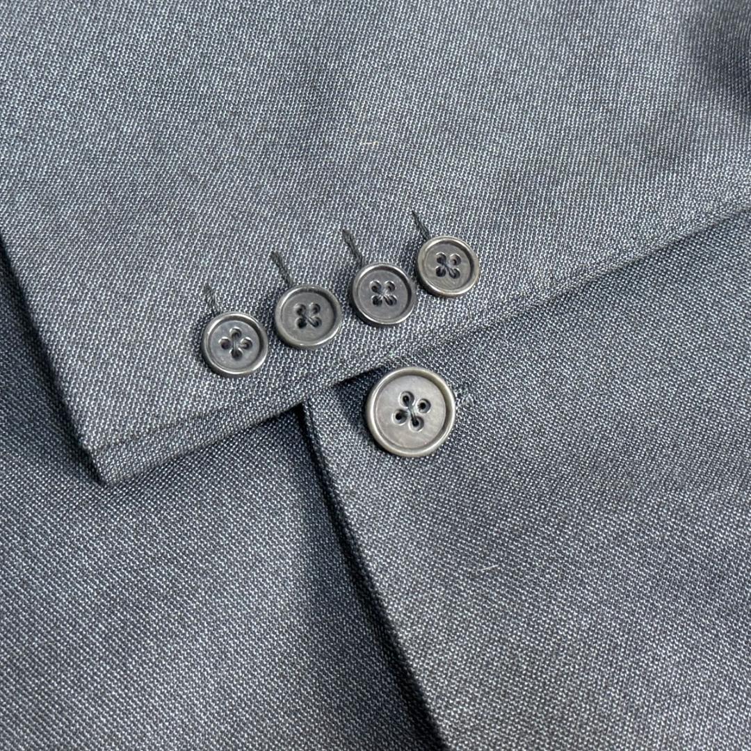 J7179 美品 アルマーニコレッツォーニ ソリッドスーツ グレー 48