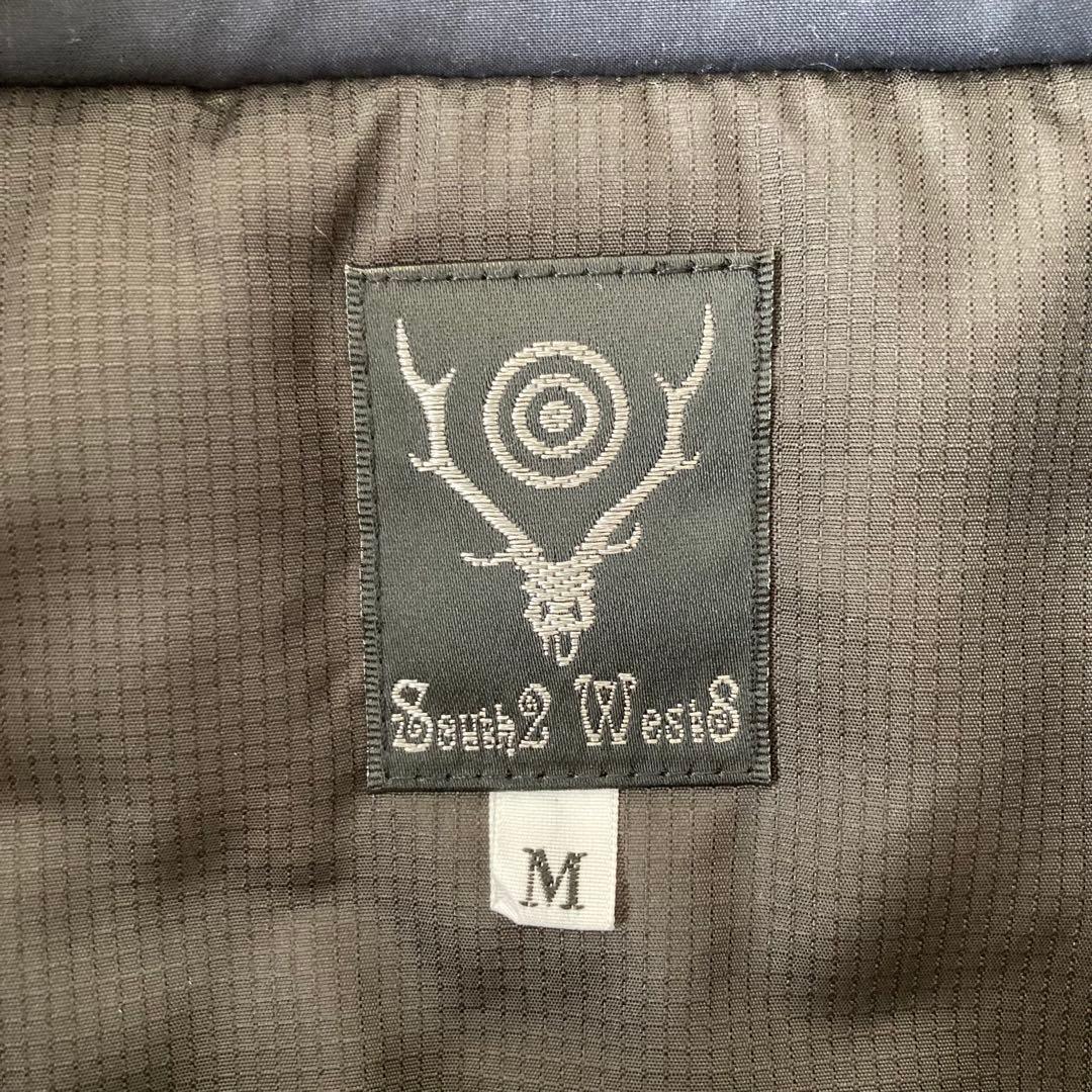 【日本製】South2 West8 サウスツーウエストエイト ベストM ネイビー