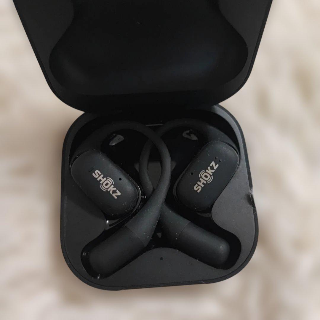 Shokz オープンイヤー イヤホン OpenFit ワイヤレスイヤホン