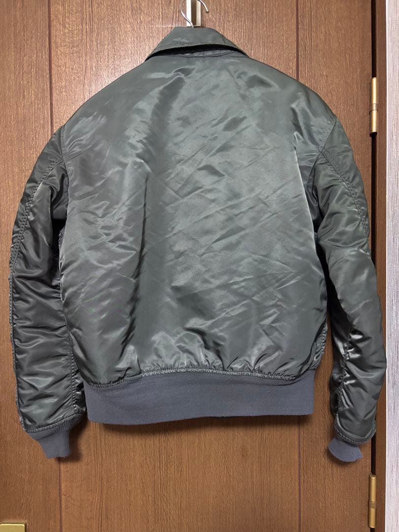 ア*7様 アルファ社ALPHA.CWU-45/PグリーンMフライトJK、USA製