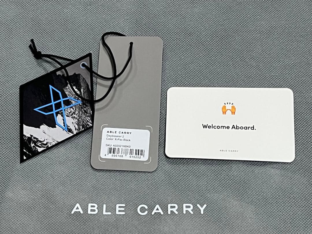 NIGG　ABLE CARRY Daybreaker 2 X-Pac 黒