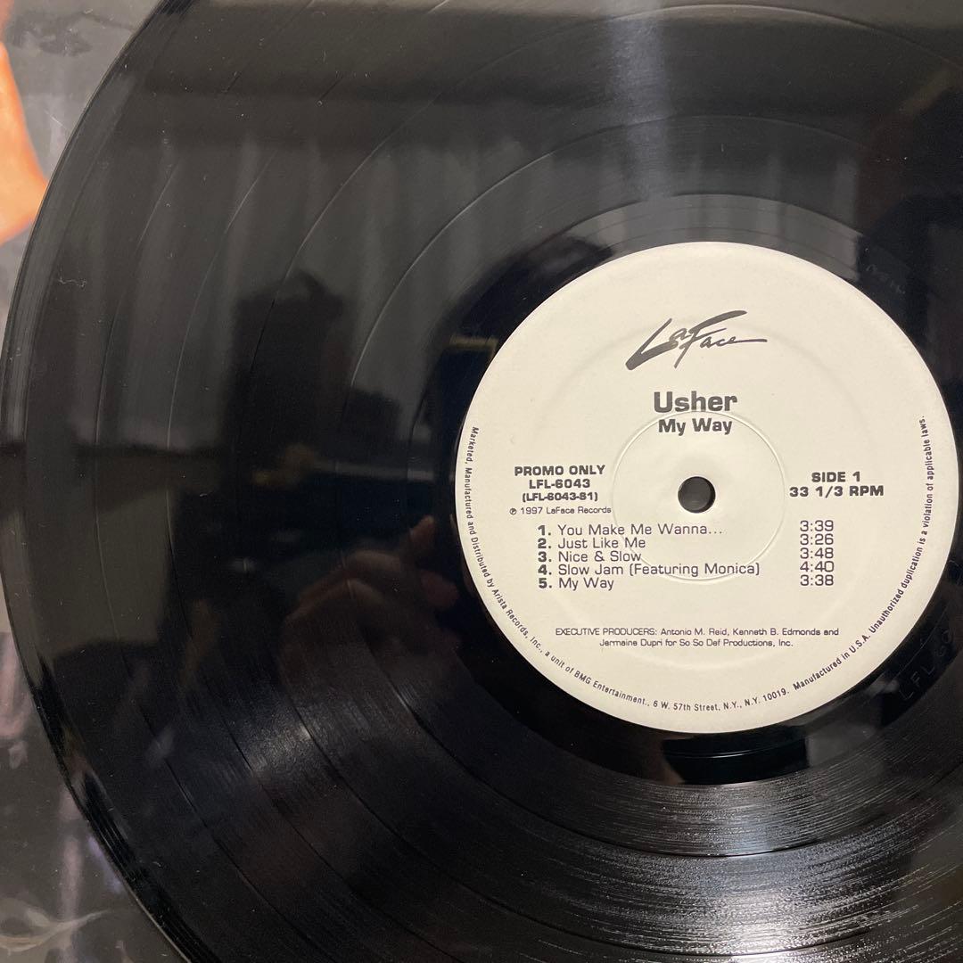 Usher My Way プロモーションレコード 1997年　オリジナル