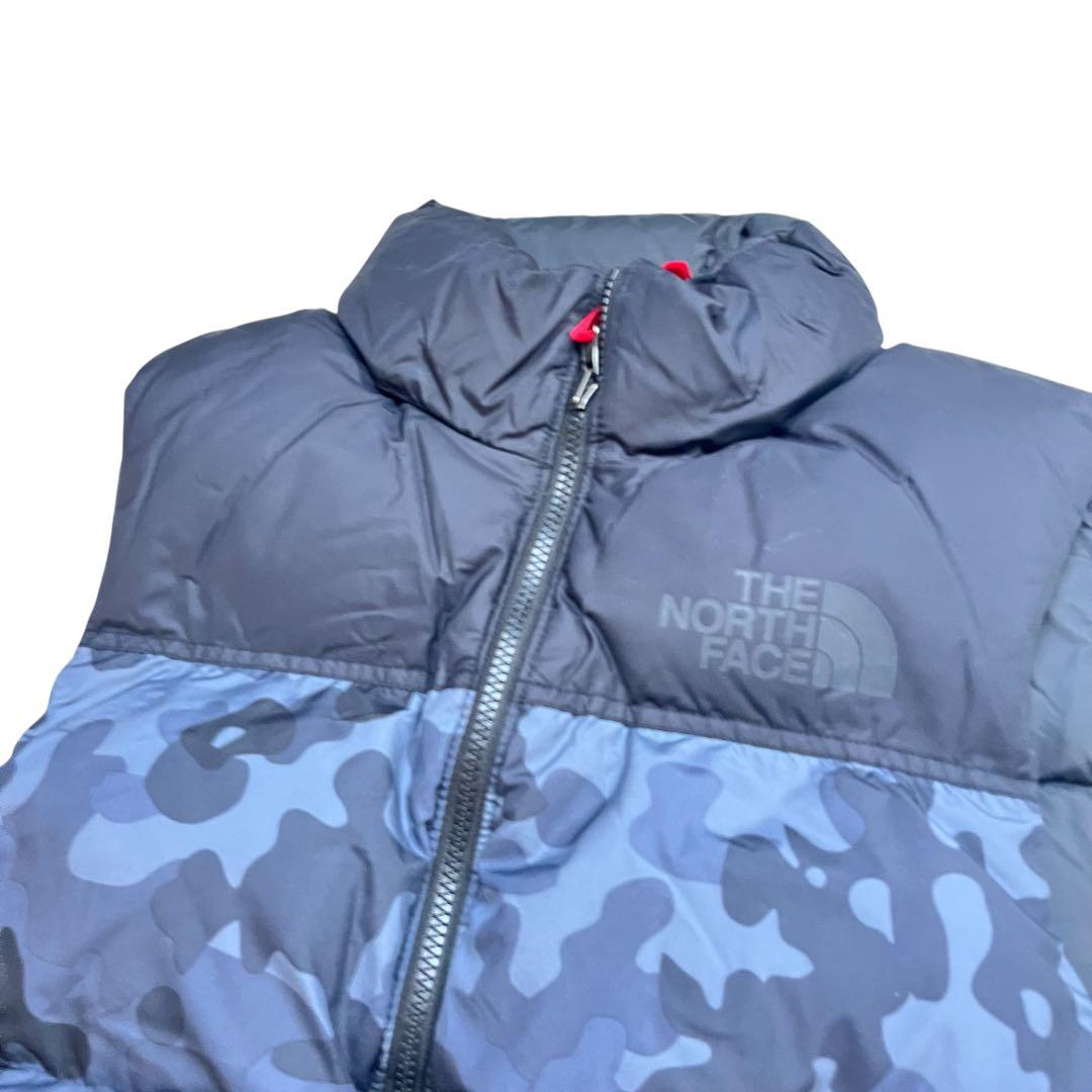 ザ ノースフェイスTHE NORTH FACE カモフラージュ迷彩ヌプシ ベスト