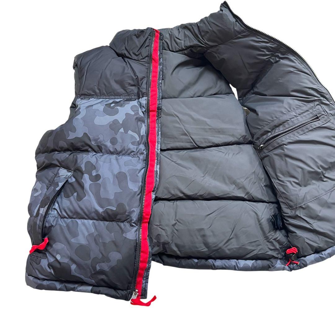 ザ ノースフェイスTHE NORTH FACE カモフラージュ迷彩ヌプシ ベスト