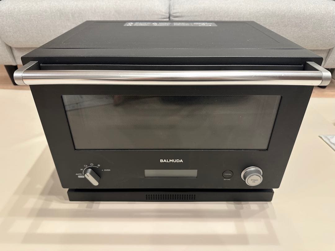 【ジャンク品】BALMUDA K04A-BK 2022年製　オーブンレンジ