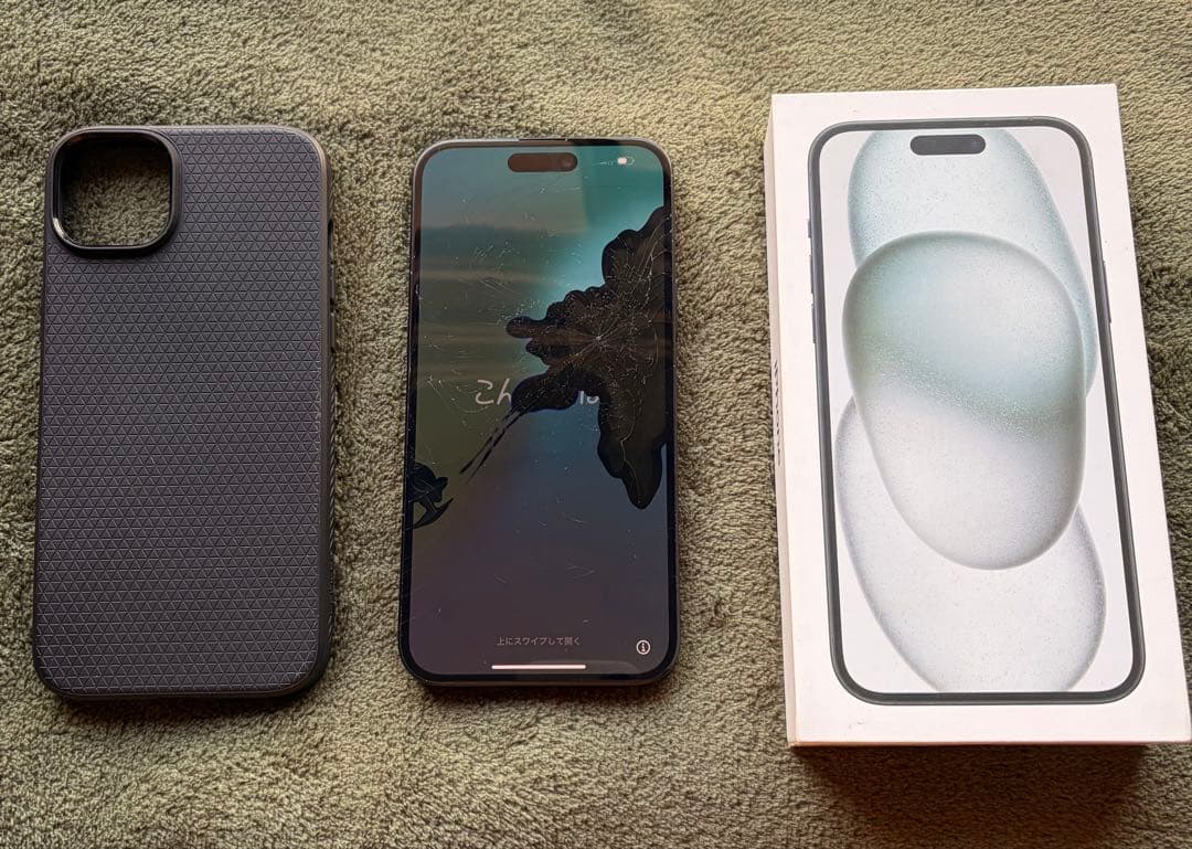 iPhone 15 plus 256gb ブラック ジャンク品