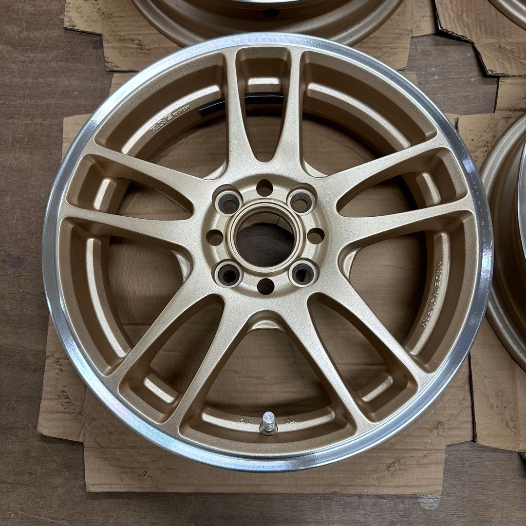 よ*ぎ様 RAYS ROAR 業者塗装品 4J+33 4本 4.0J+33 4H