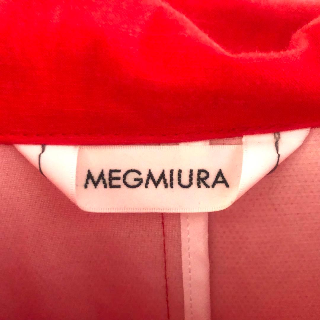 ホノソウ☆美品レア☆MEGMIURA PIn tuck Mods coat