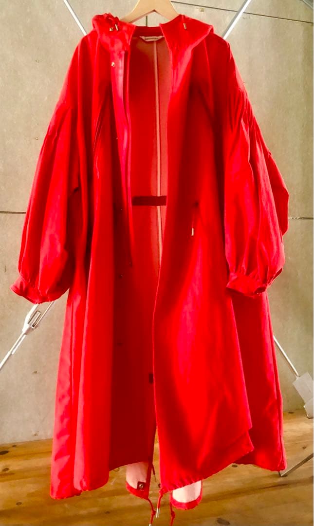 ホノソウ☆美品レア☆MEGMIURA PIn tuck Mods coat