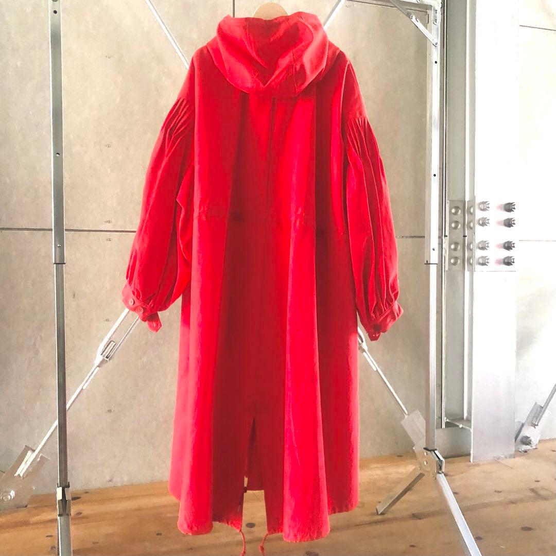ホノソウ☆美品レア☆MEGMIURA PIn tuck Mods coat