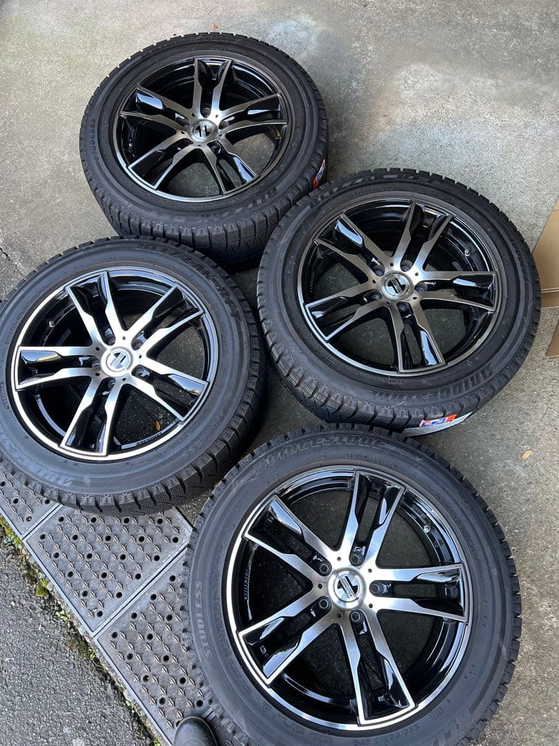  X1 スタッドレスタイヤ(ブリザックRFT)ホイール17インチ4本セット