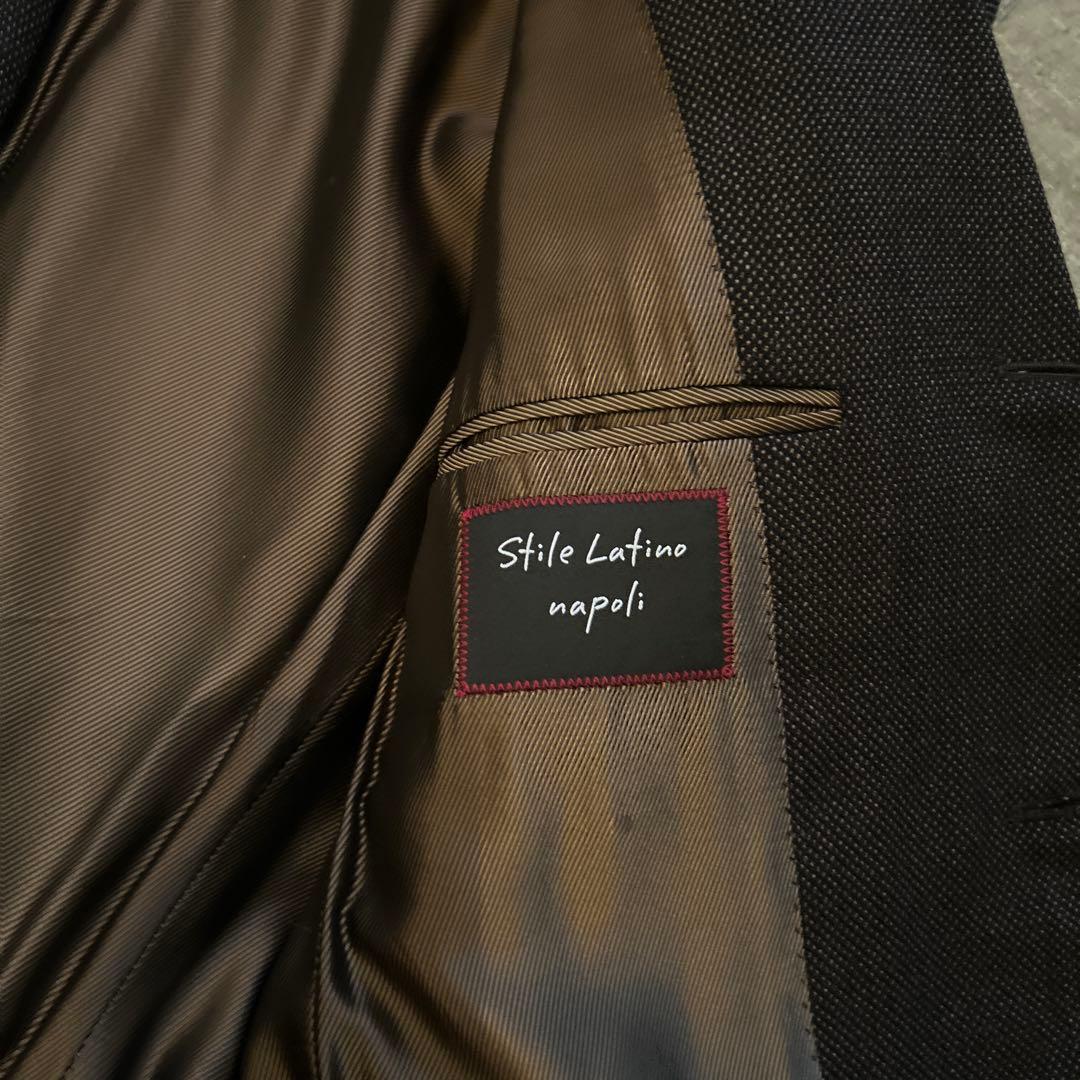 スティレラティーノ　Stile Latino ブラウンスーツ　サイズ44