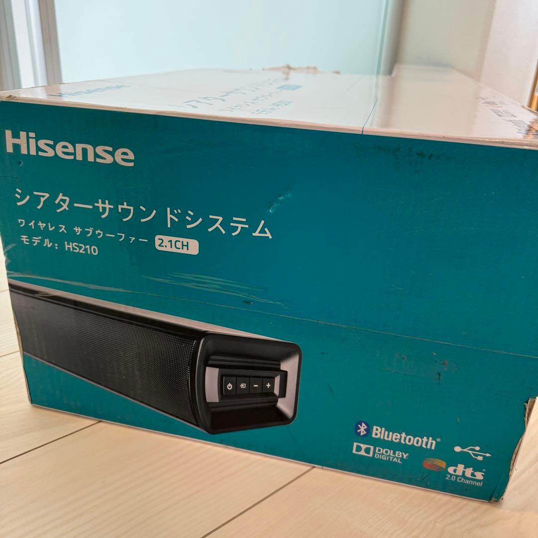 【未使用品】Hisense HS210 ワイヤレスサウンドシステム 2.1CH