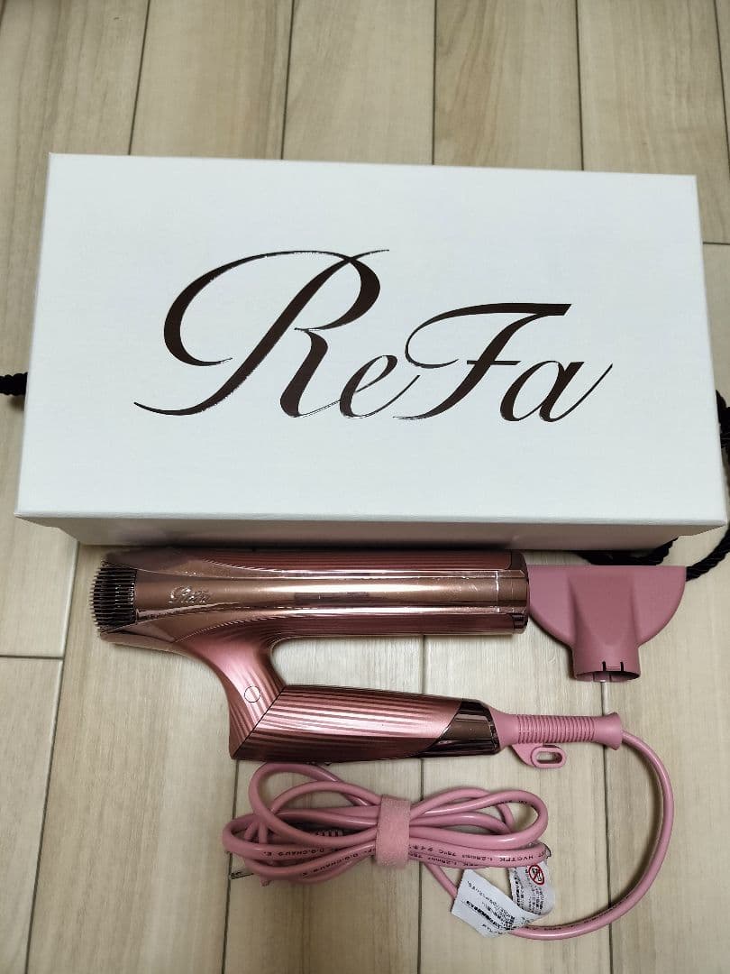 ReFa ヘアドライヤー ピンク 専用箱付き