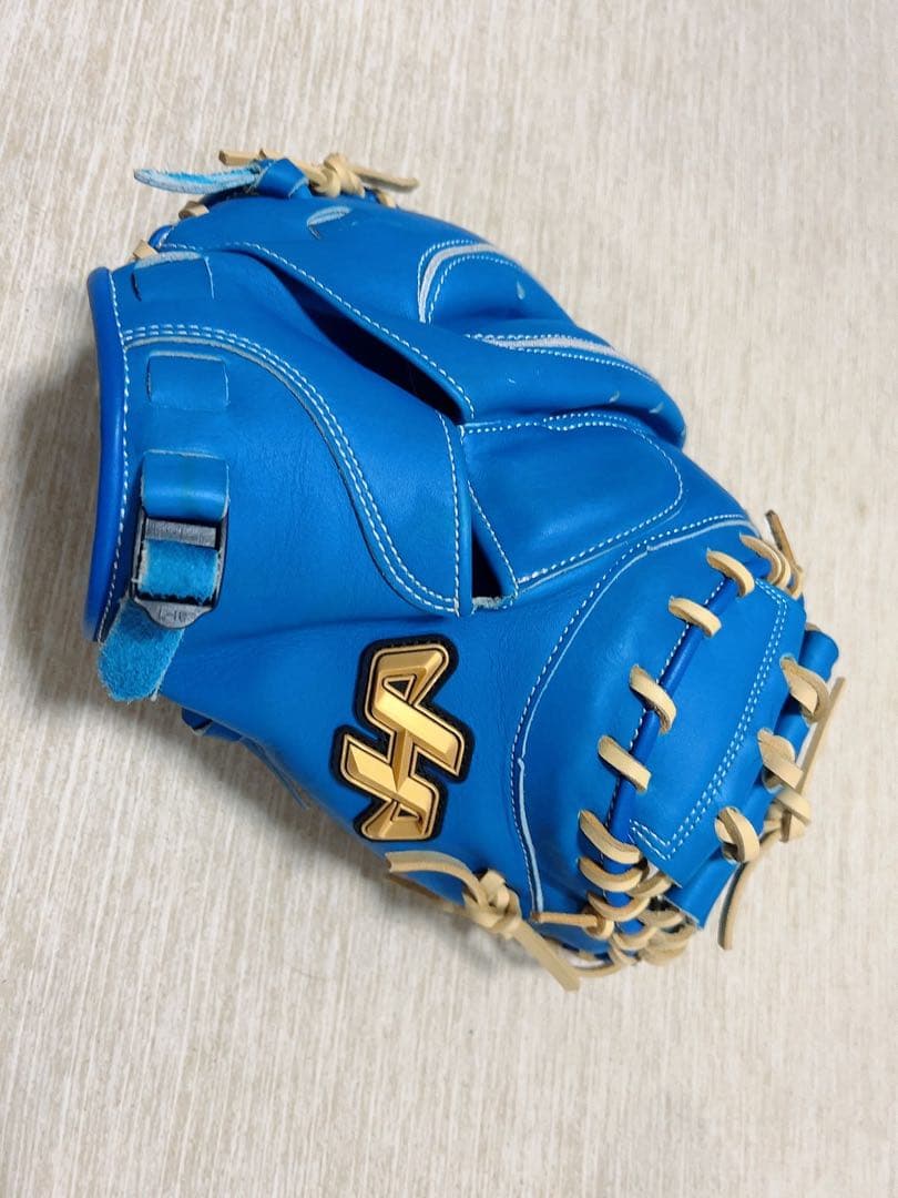 ハタケヤマ　軟式捕手グラブ　1回使用⭐️超美品　定価¥33.000-