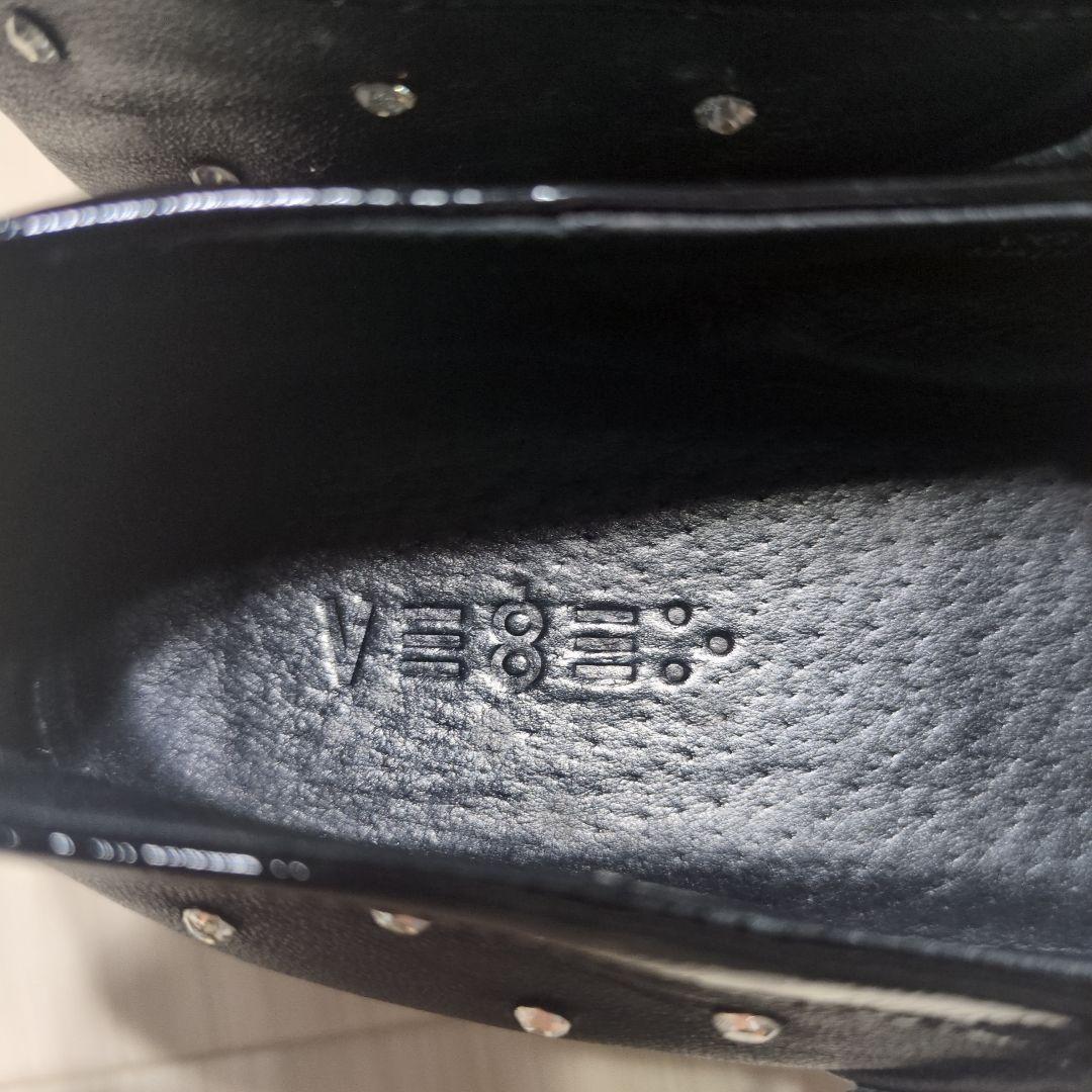 お値下げ　VEGE　ベジ　PIXIE 　ビジュー　フラットシューズ