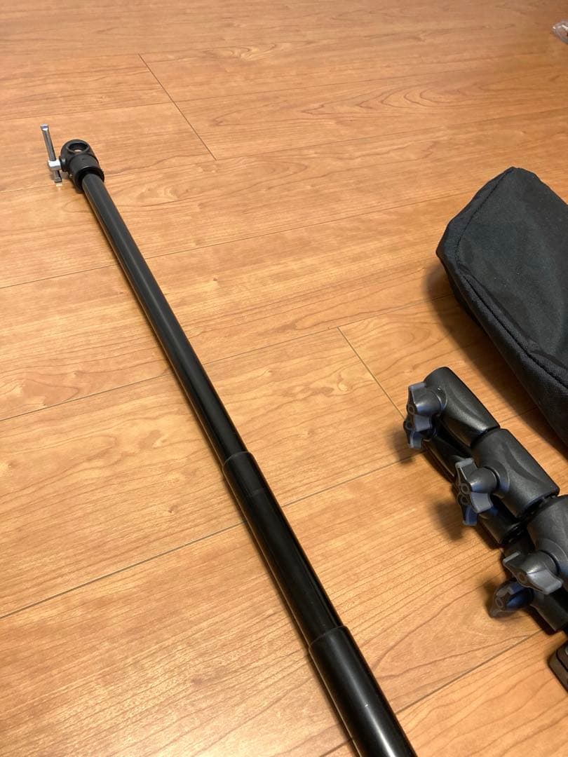 Manfrotto コンパクトスタンド2脚、背景ポール セット　美品