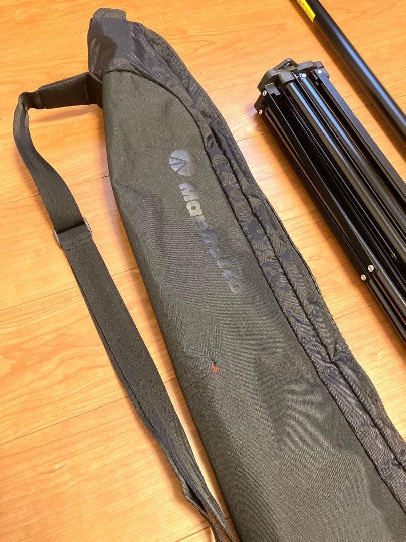 Manfrotto コンパクトスタンド2脚、背景ポール セット　美品