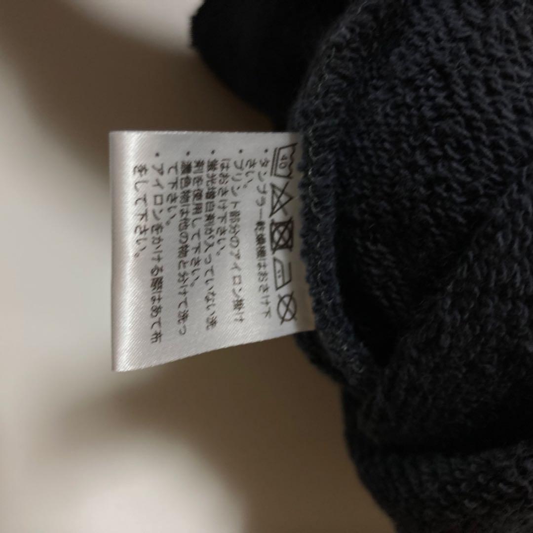 新品 CALEE 23AW ハーフジップスウェット L Charcoal