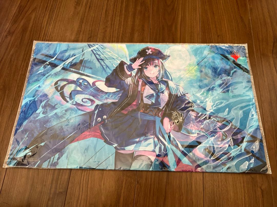 【MTG】幽体の船乗りプレイマット未開封【藤ちょこ】スリーブ20枚付き