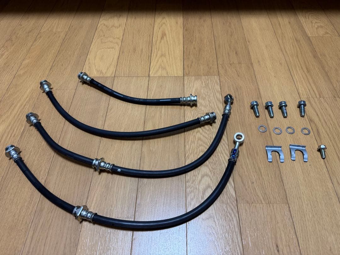 新車外しジムニー JB64 純正サスフルセット（ショック/バネ/ラテラルロッド等