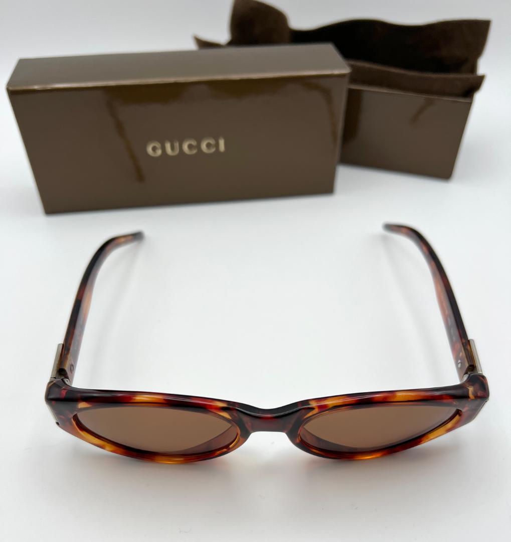 美品 GUCCI サングラス べっ甲柄 135 GG2411/S