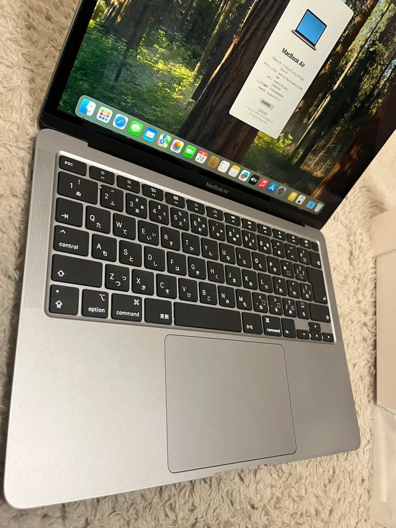 MacBookAir2020年モデル 8GB Intel Core i3 箱付き