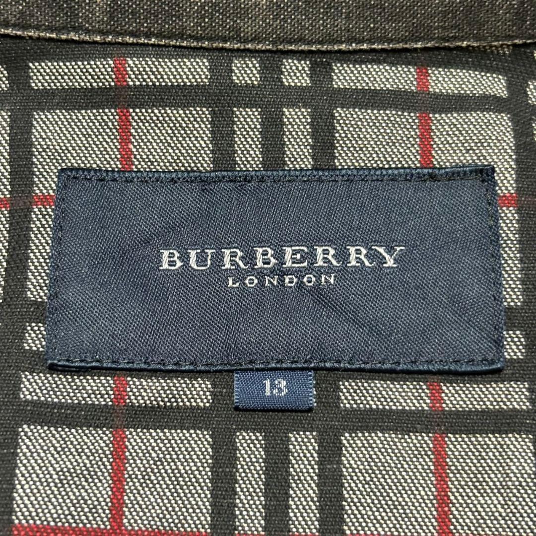 美品 バーバリー ロンドン デニムジャケット ノバチェック