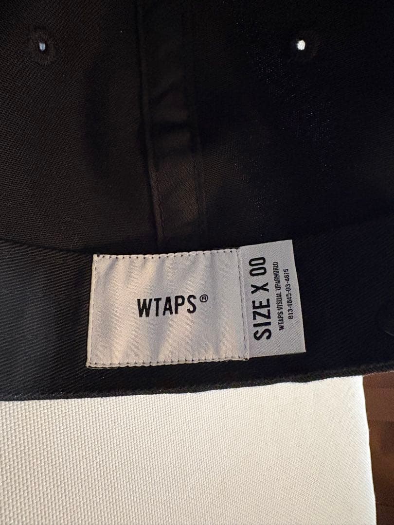 WTAPS ツイルキャップ　24AW CTPL Twill Black