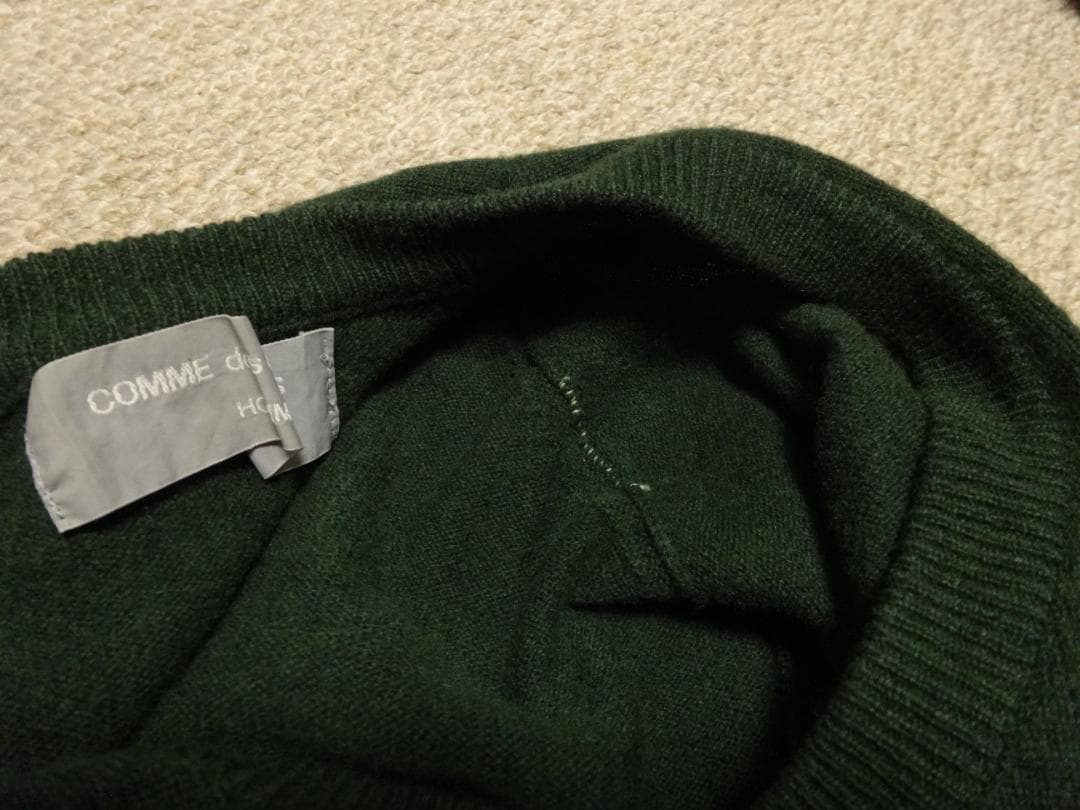 1990年製　オールドギャルソン　Vネックニット　コムデギャルソン　９０ｓ　Ｌ位