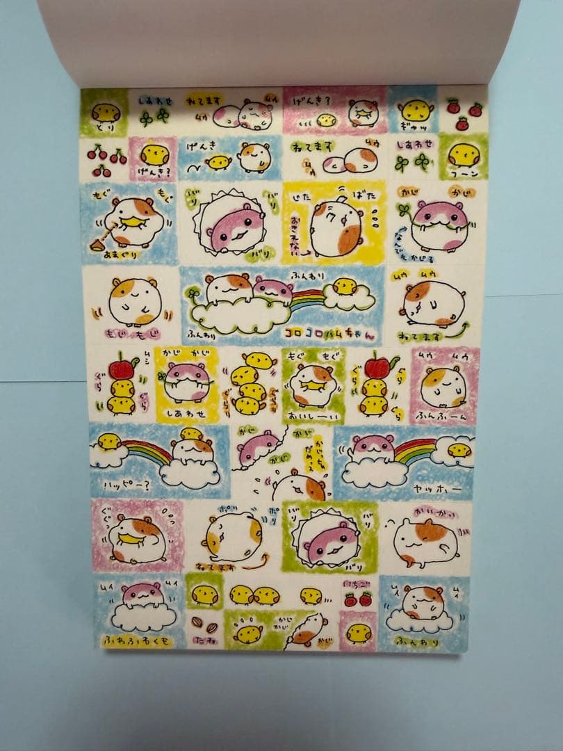 平成レトロ コロコロハムちゃん メモ帳 シール付き 当時物