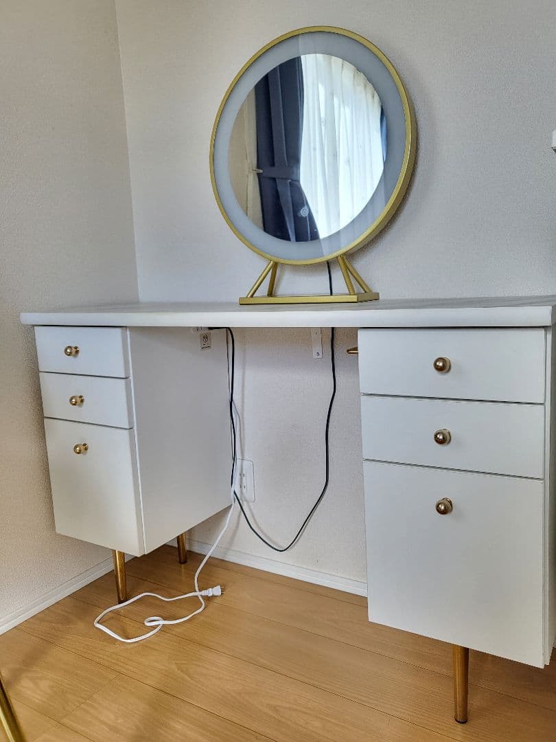 Francfranc エルドラド コスメデスク