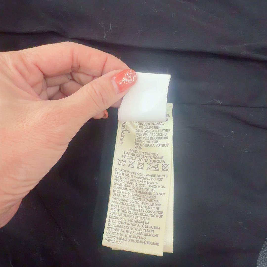 【美品】ディーゼル レザージャケットブラック