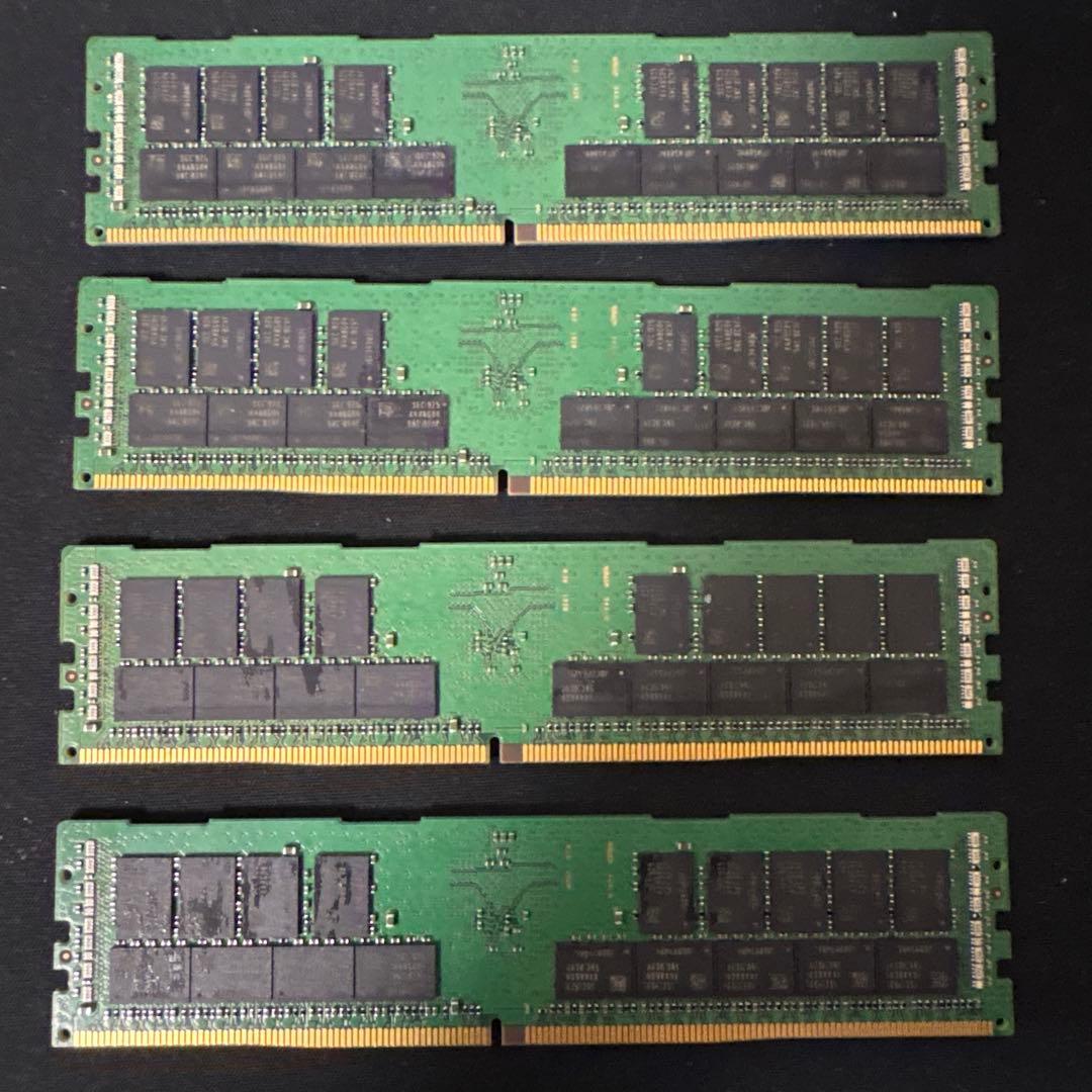 ⭐️動作確認済品⭐️32GB PC4-2933Y ×４枚セット 24枚セット