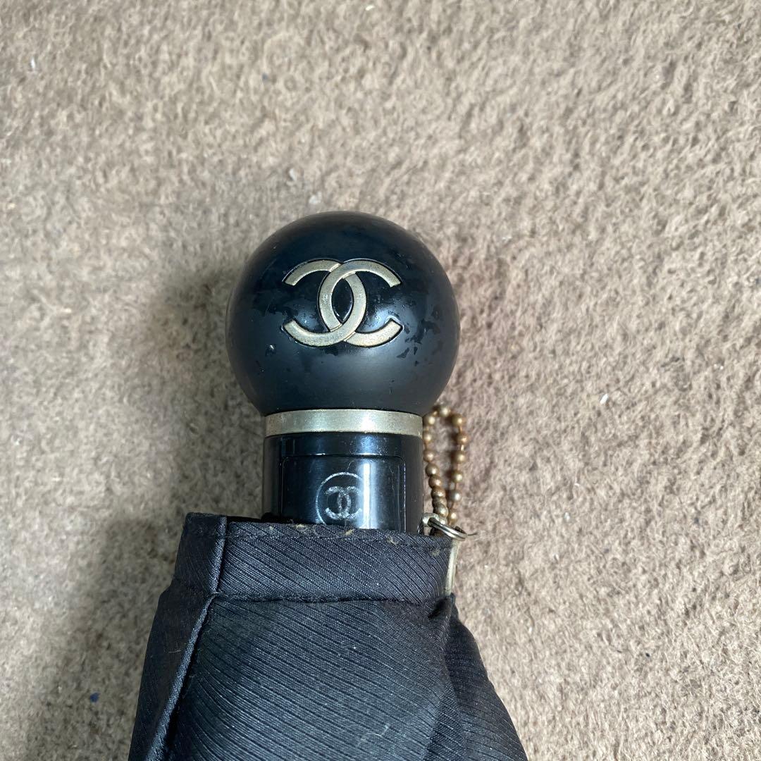 シャネルノベルティカメリア折り畳み傘