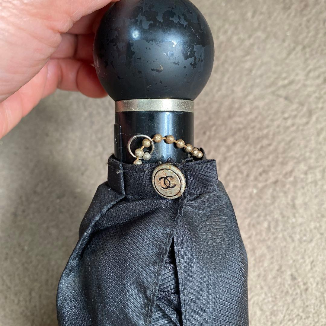 シャネルノベルティカメリア折り畳み傘