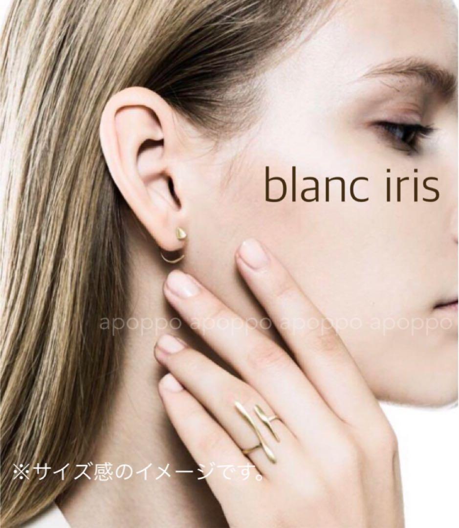 blanc iris ブランイリス 18kYG ダイヤモンドピアス